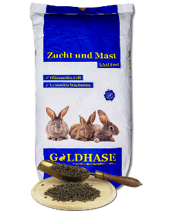 GOLDHASE Kaninchenfutter M+Z Kräuter